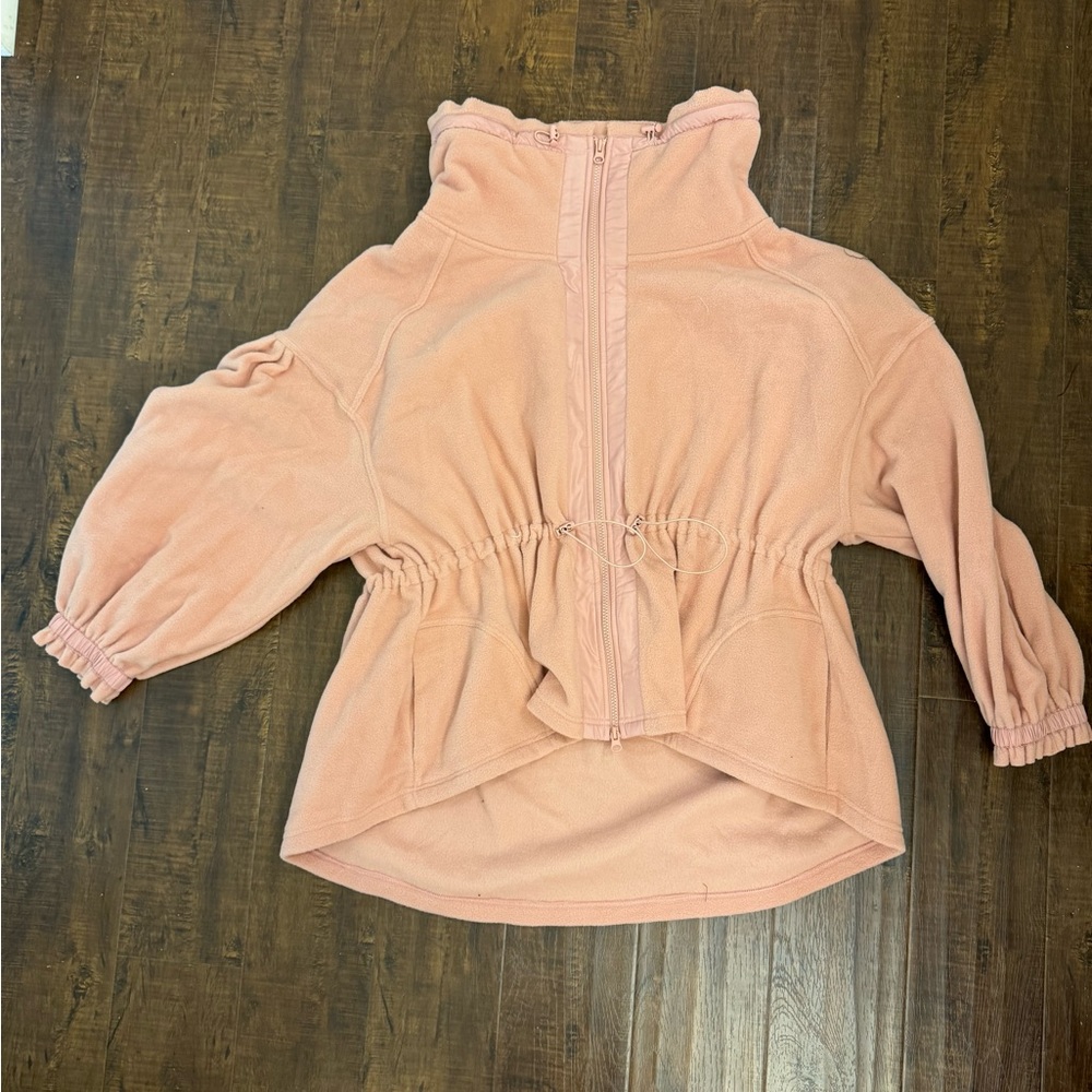 NWT Rosie Daze Boutique Jacket Pink Rose zipper